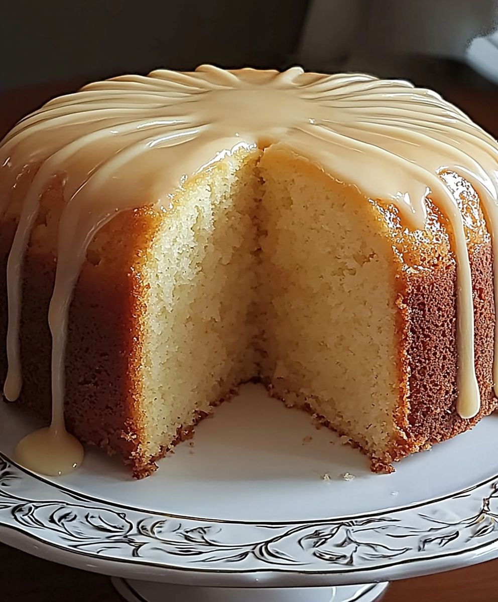 Vanilla Buttermilk Pound Cake