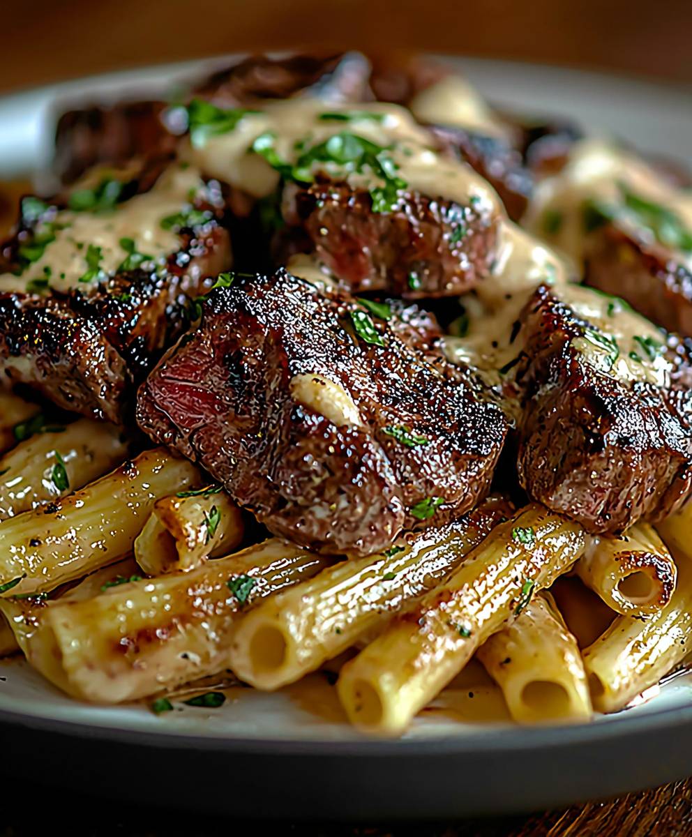 Creamy Steak Pasta Dinner