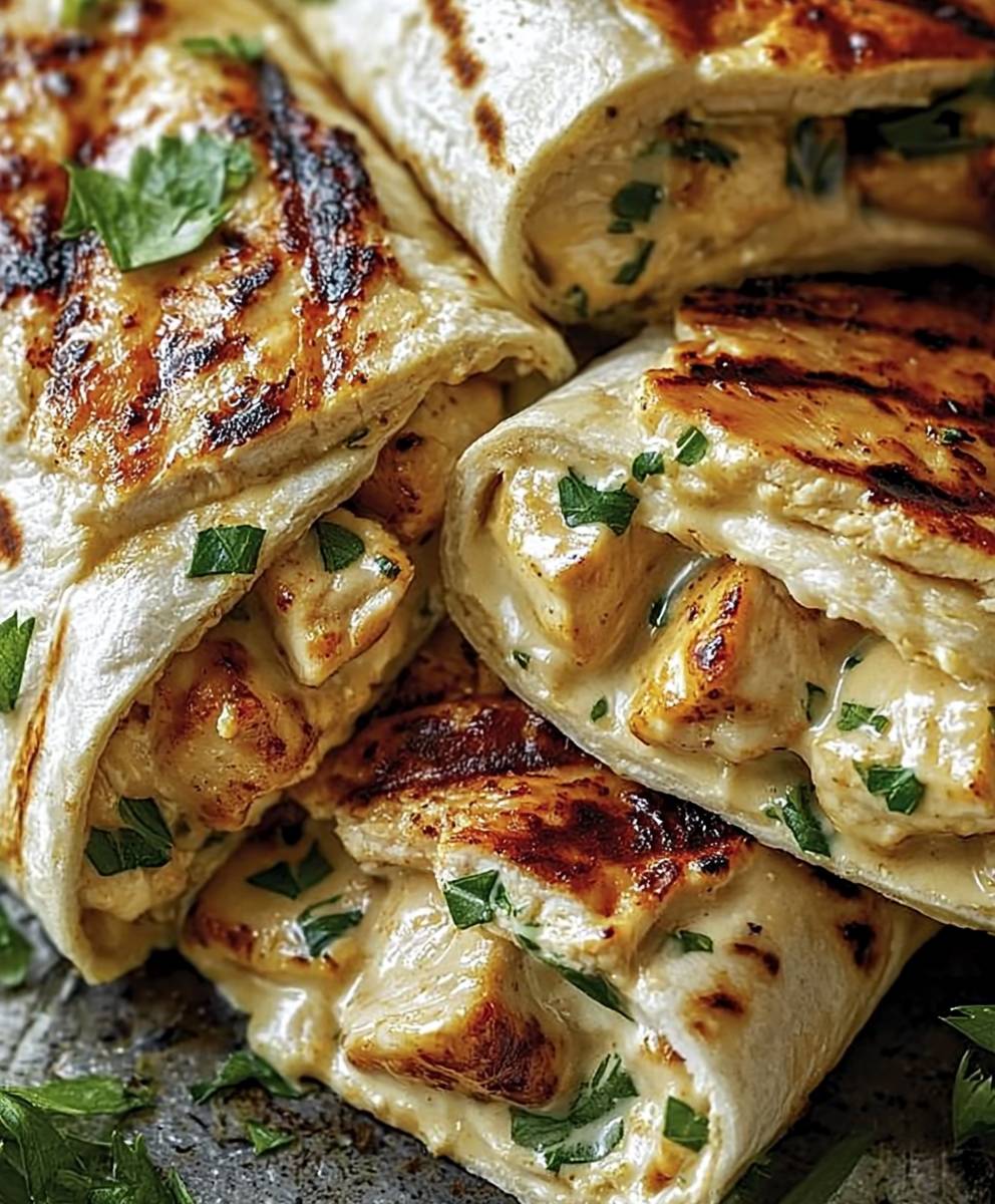 Grilled Chicken Wraps