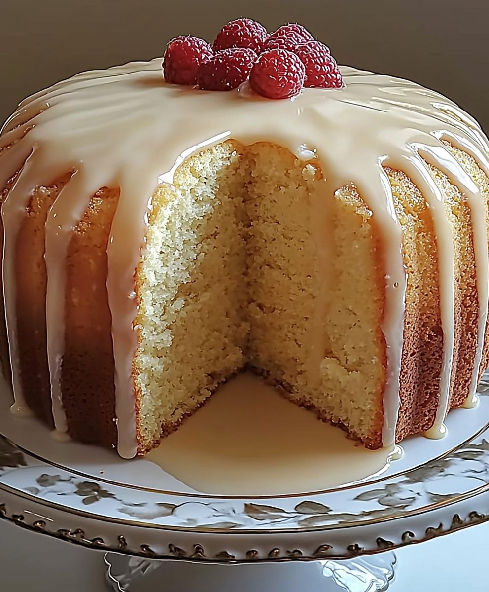 Vanilla Buttermilk Pound Cake