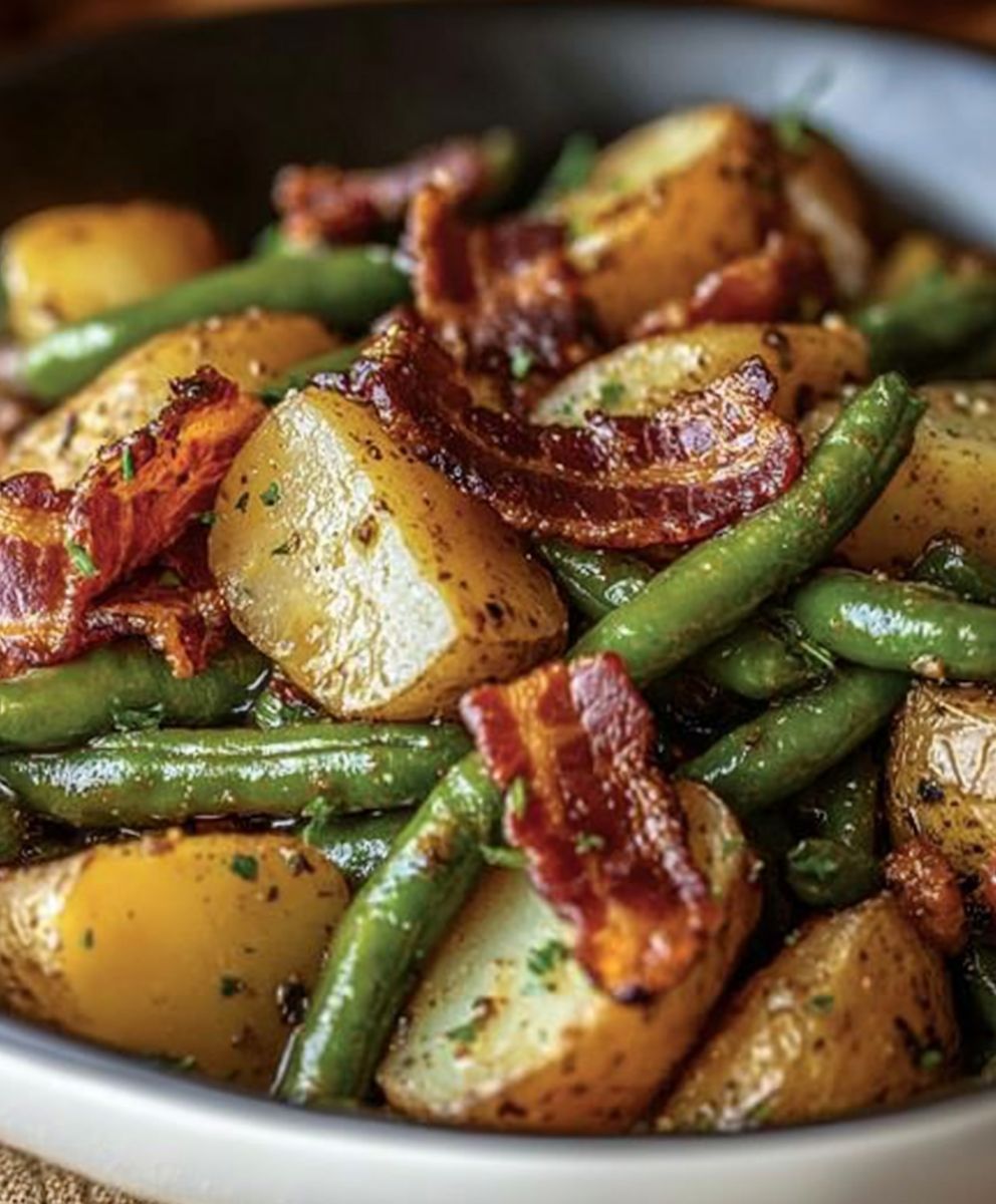 Country Ranch Green Beans Potatoes