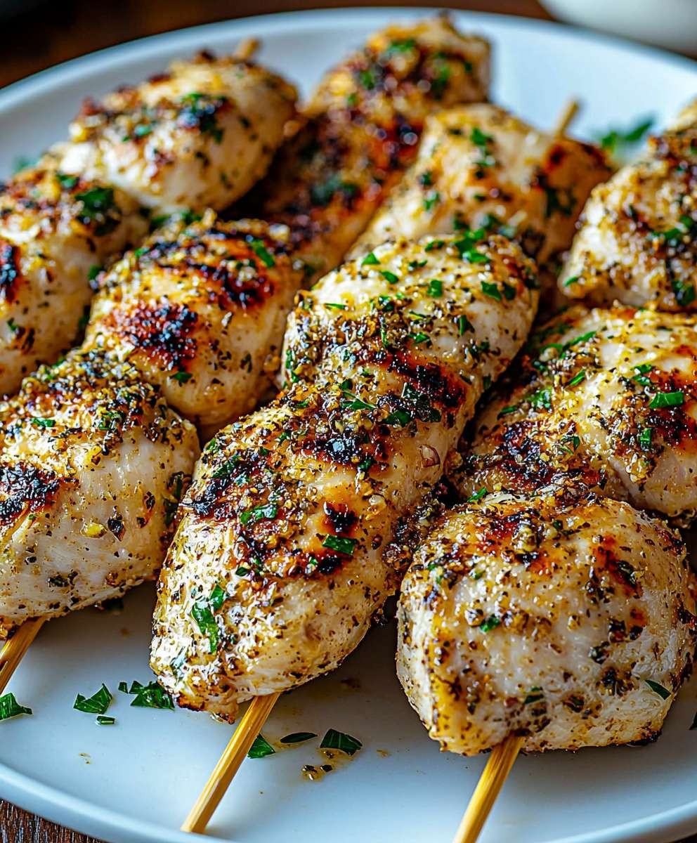 Garlic Parmesan Grilled Chicken