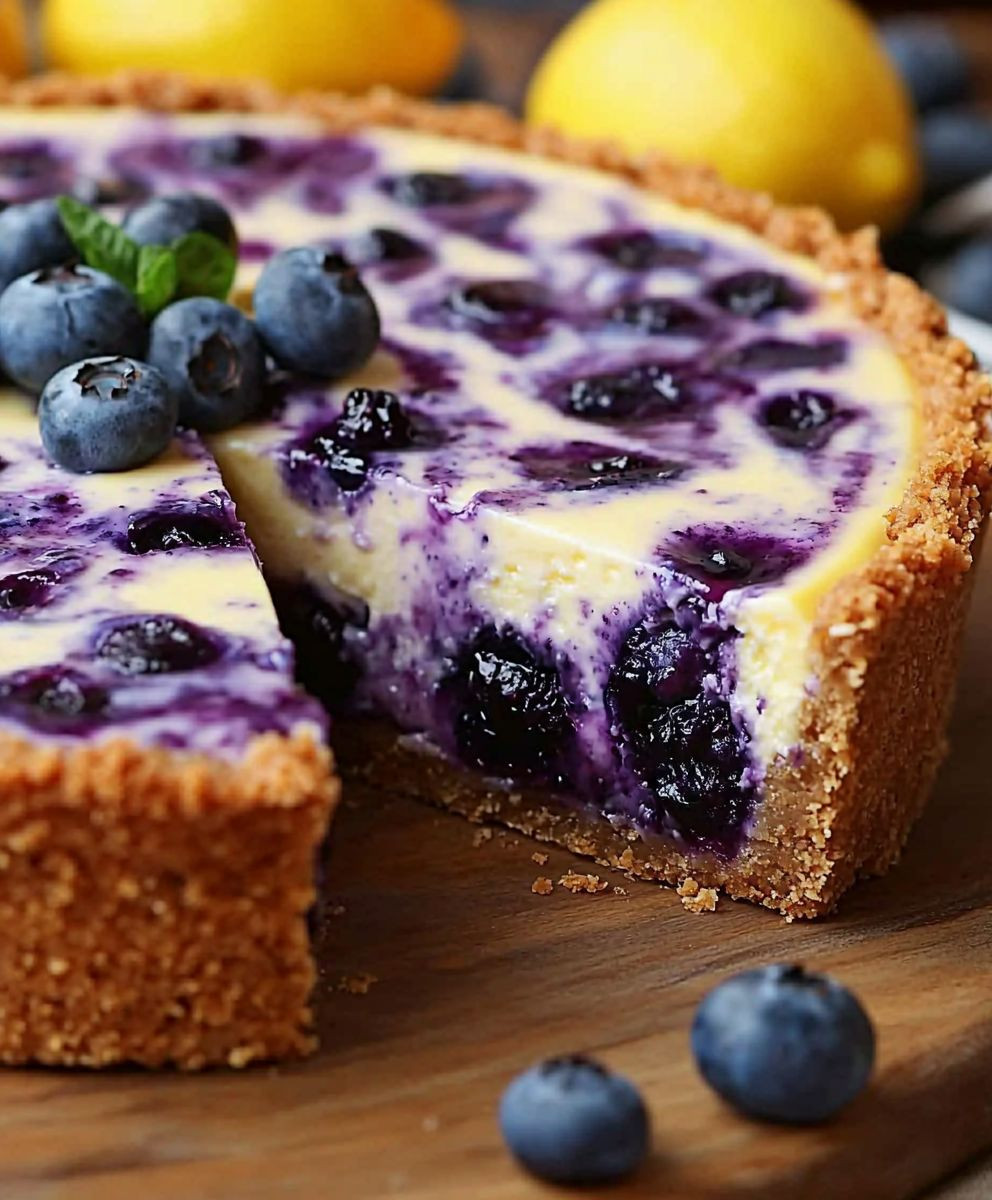 Lemon Blueberry Cheesecake Dessert