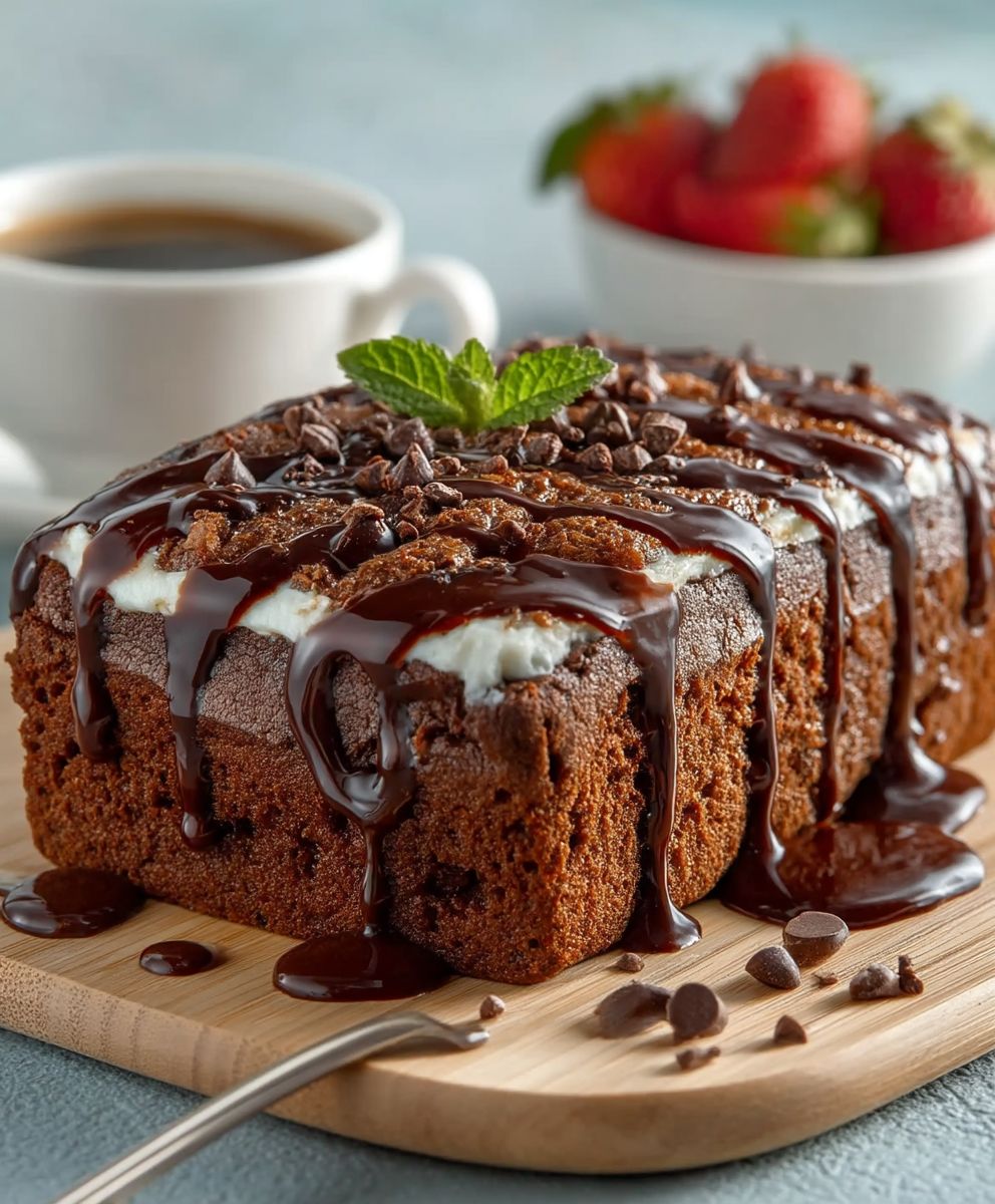 Fudge Brownie Bread