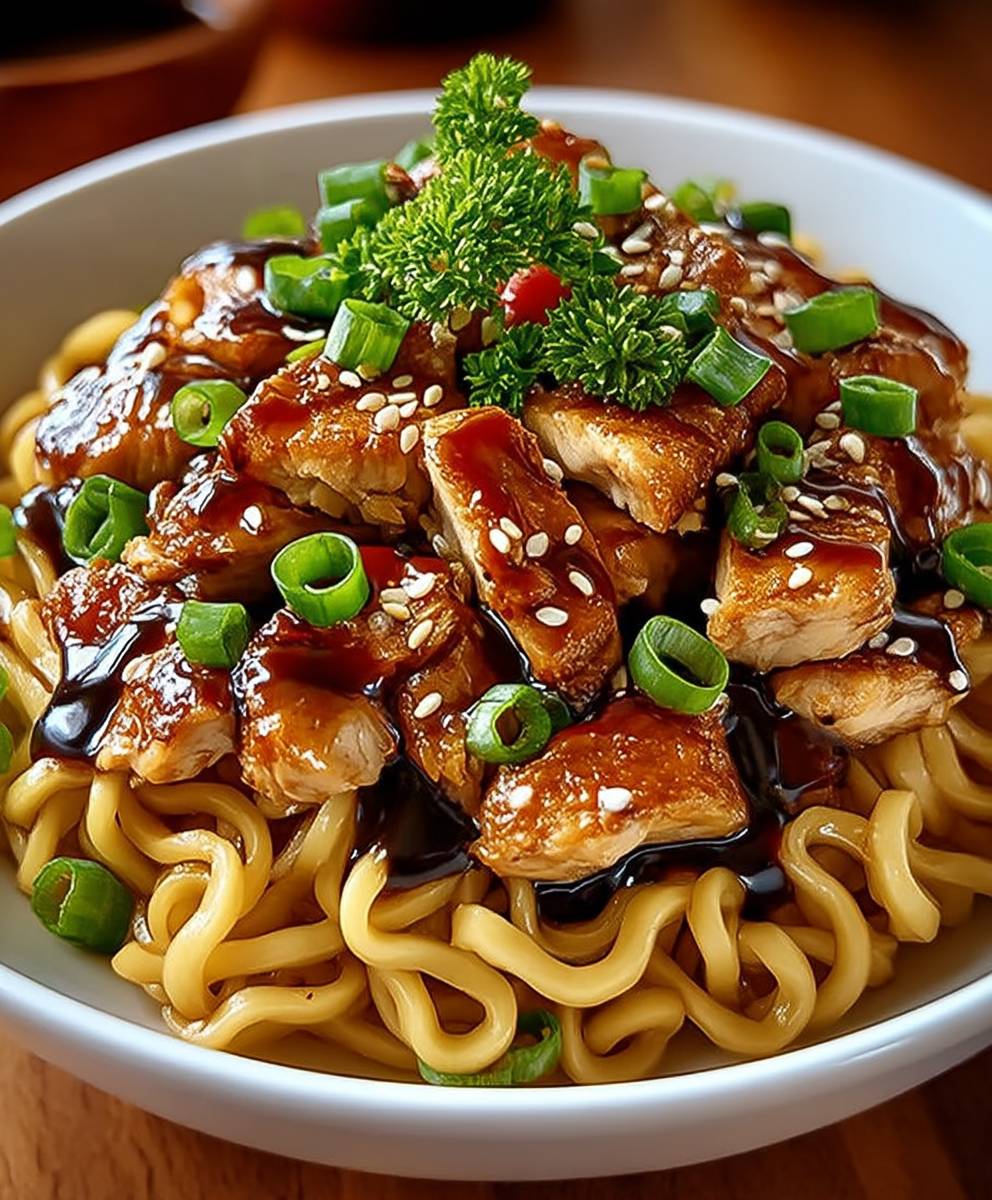 Chicken Teriyaki Noodles
