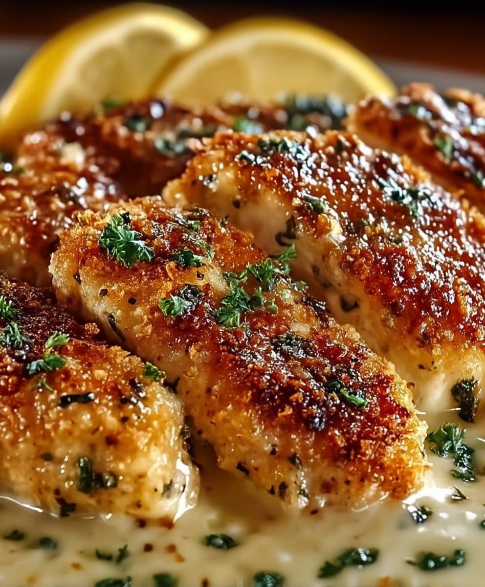 Parmesan Crusted Chicken Longhorn