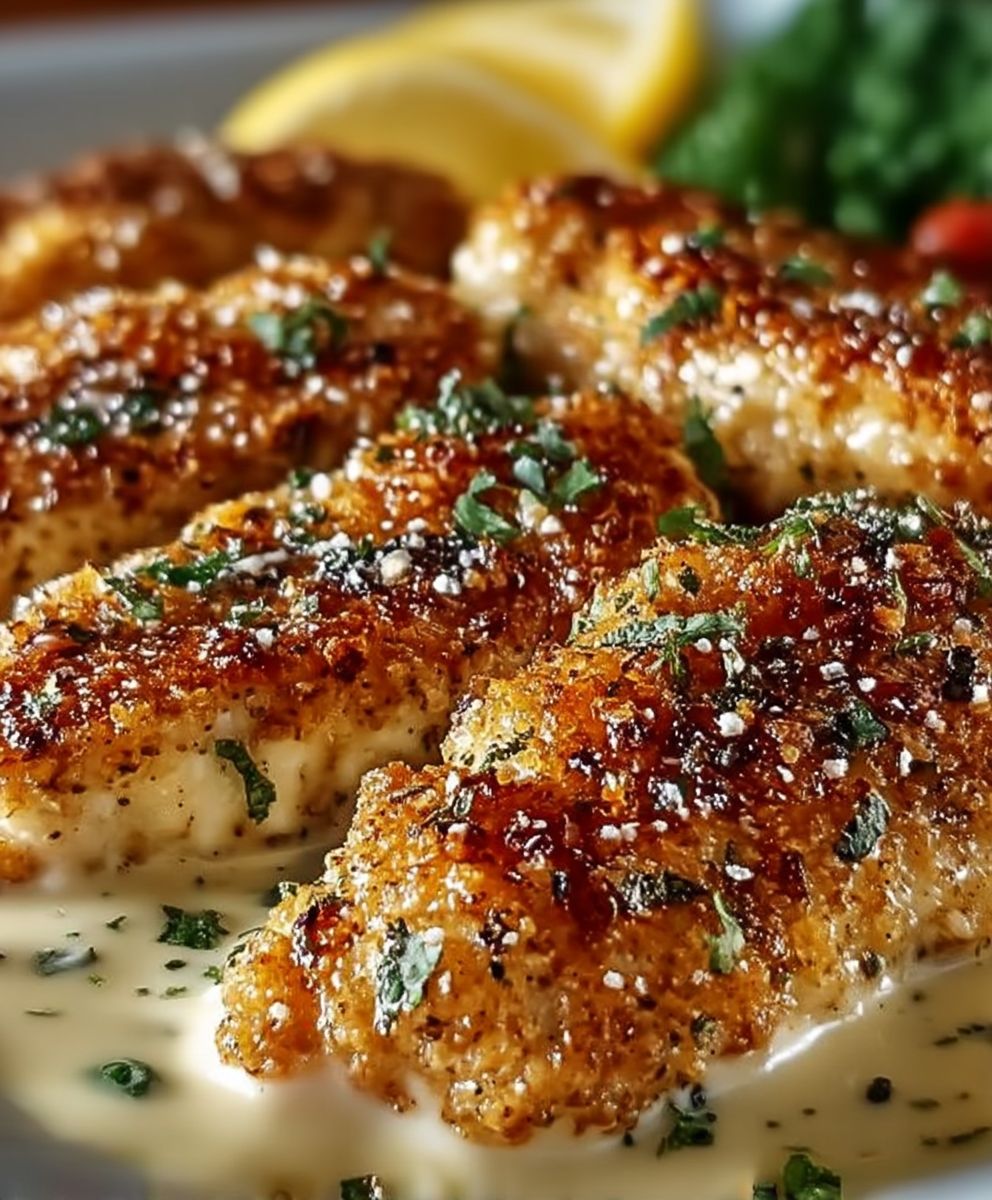 Parmesan Crusted Chicken Longhorn