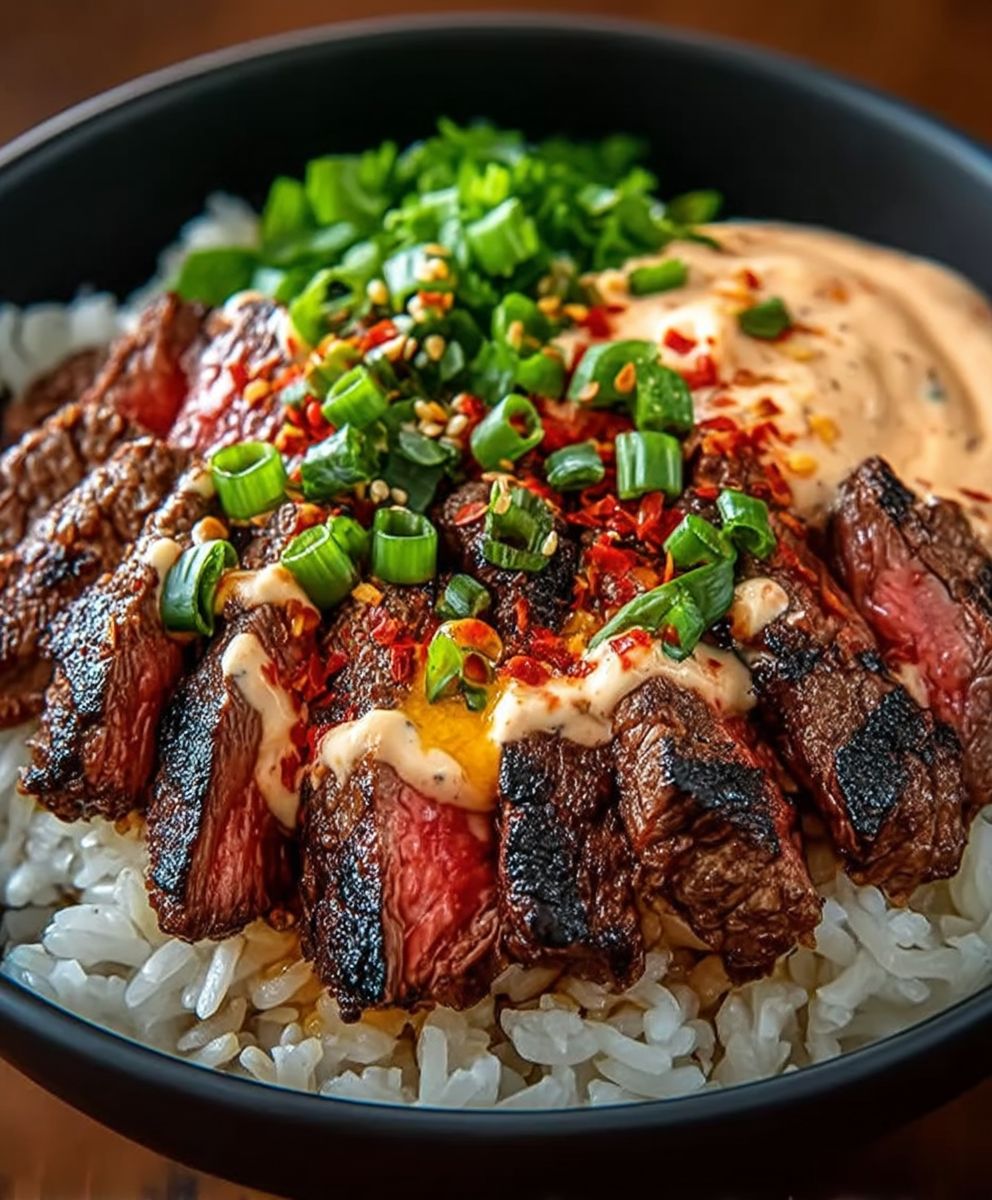Korean BBQ Steak Bowls