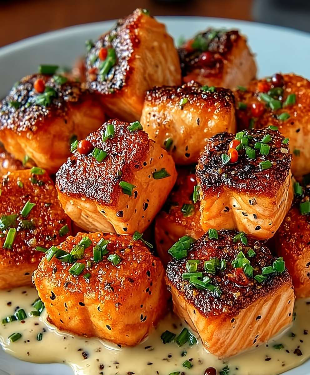 Bang Bang Salmon Bites