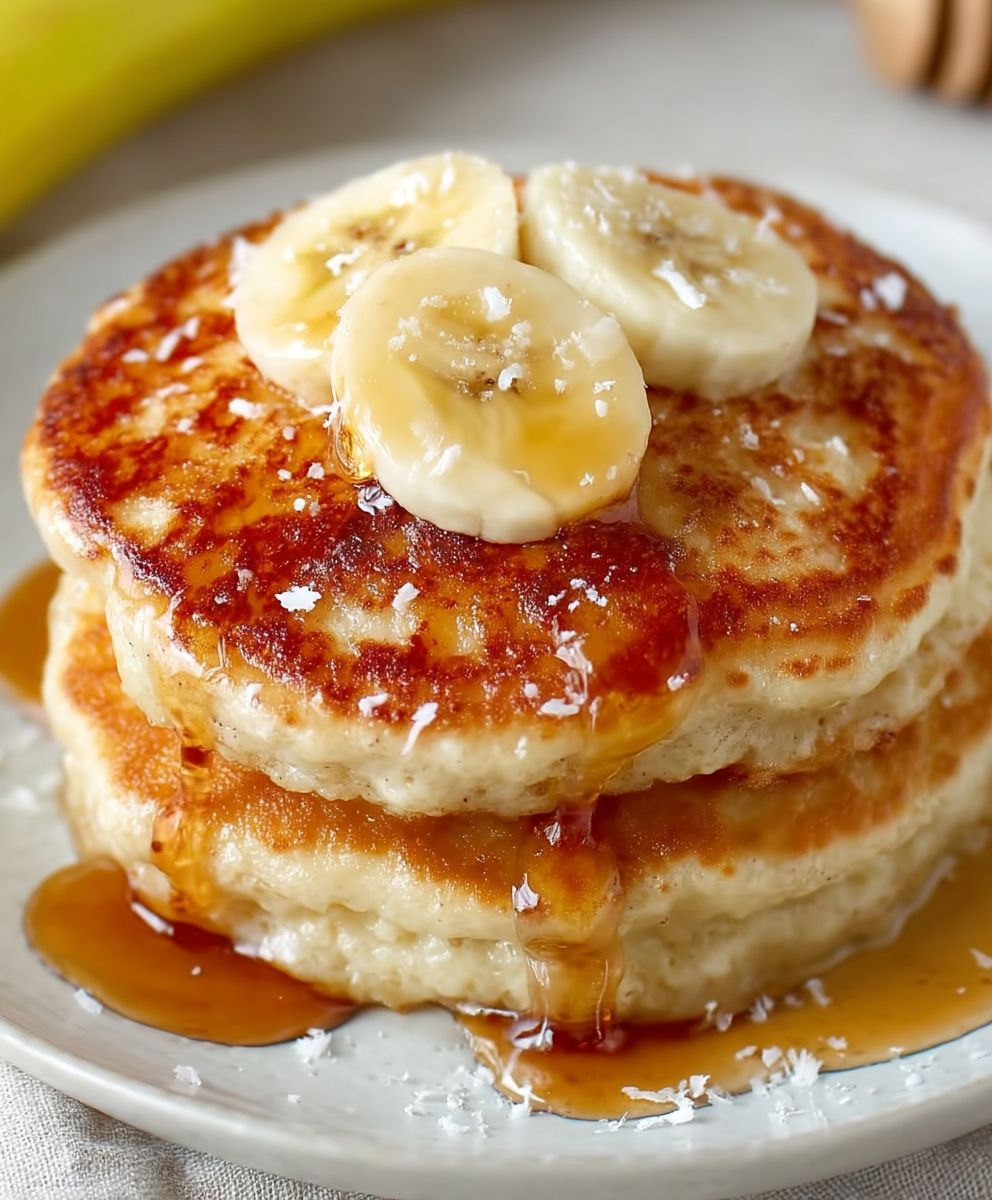 Brown Sugar Banana Pancakes