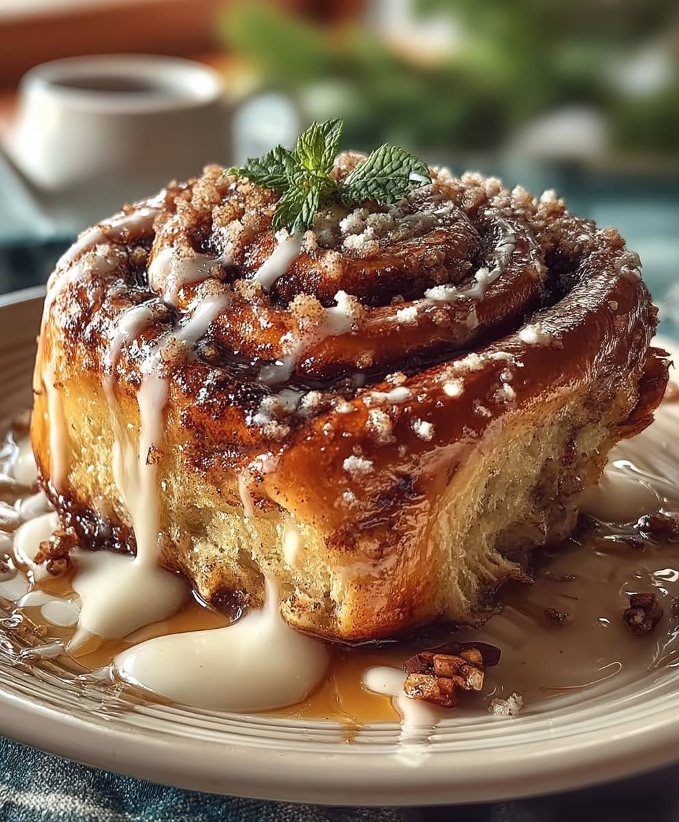 Banana Bread Cinnamon Rolls
