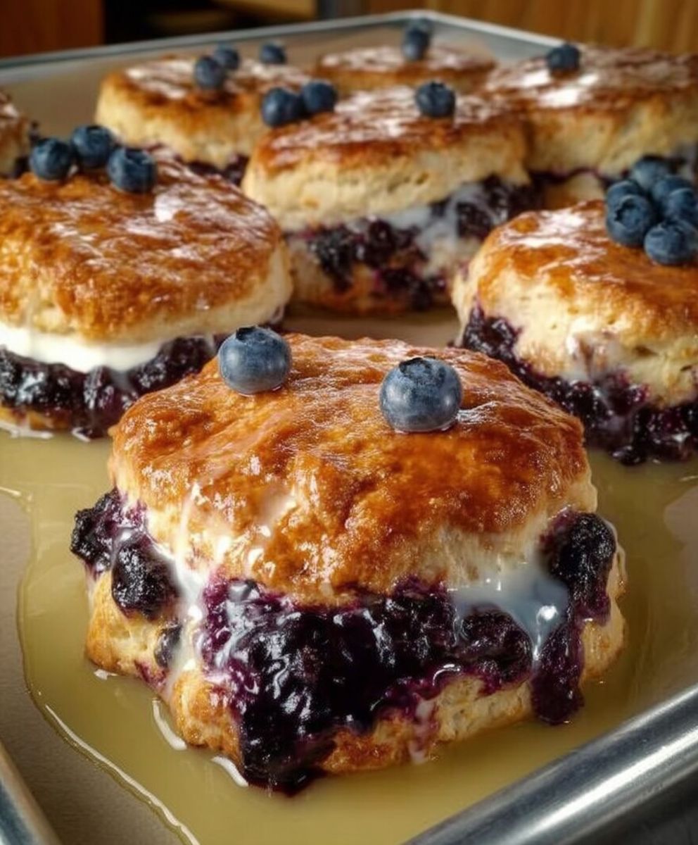 Blueberry Biscuits