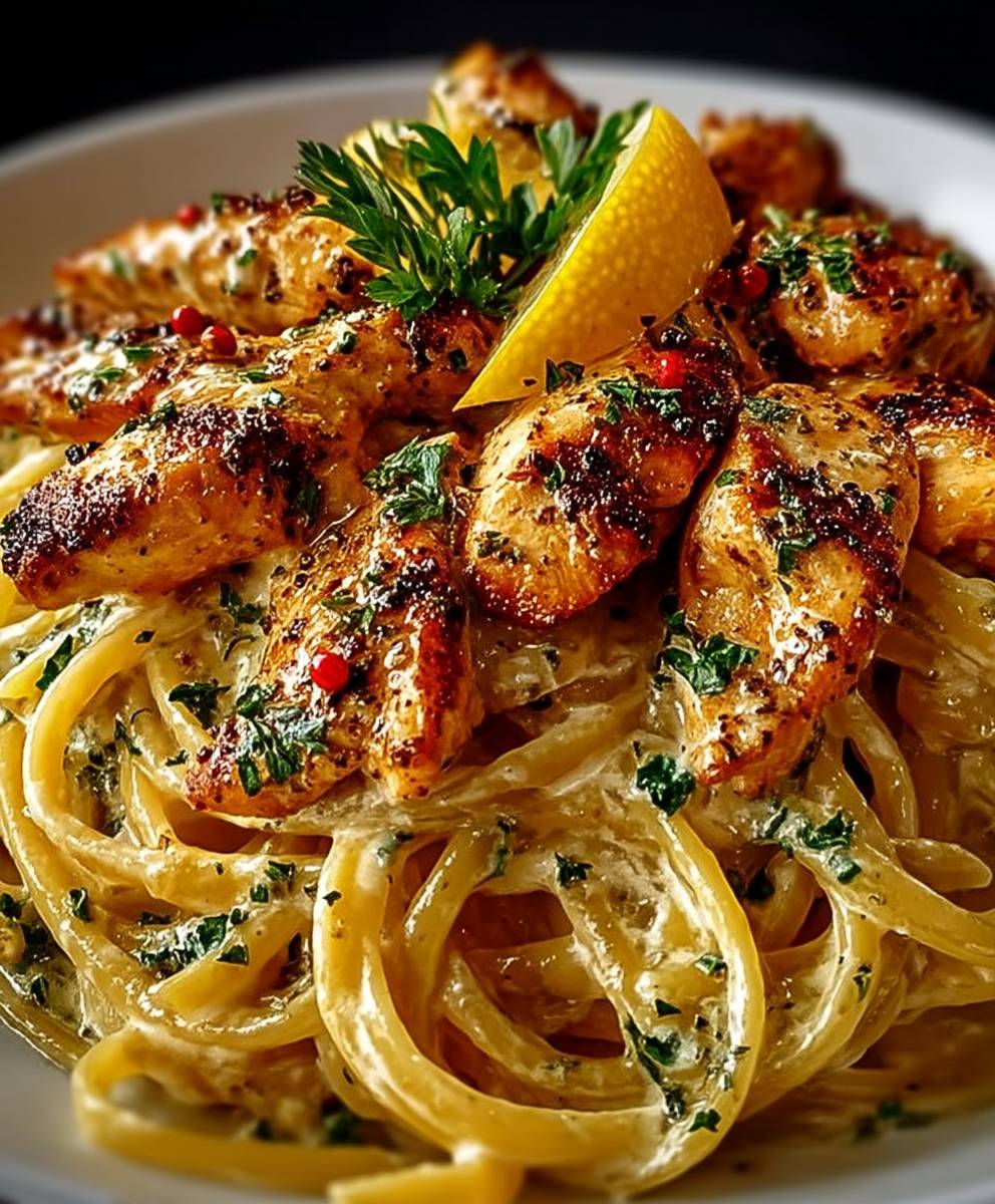 Creamy Chicken Linguine