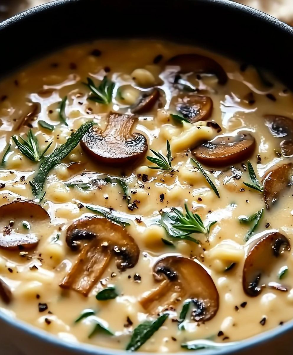 Mushroom Soup for Cozy Days