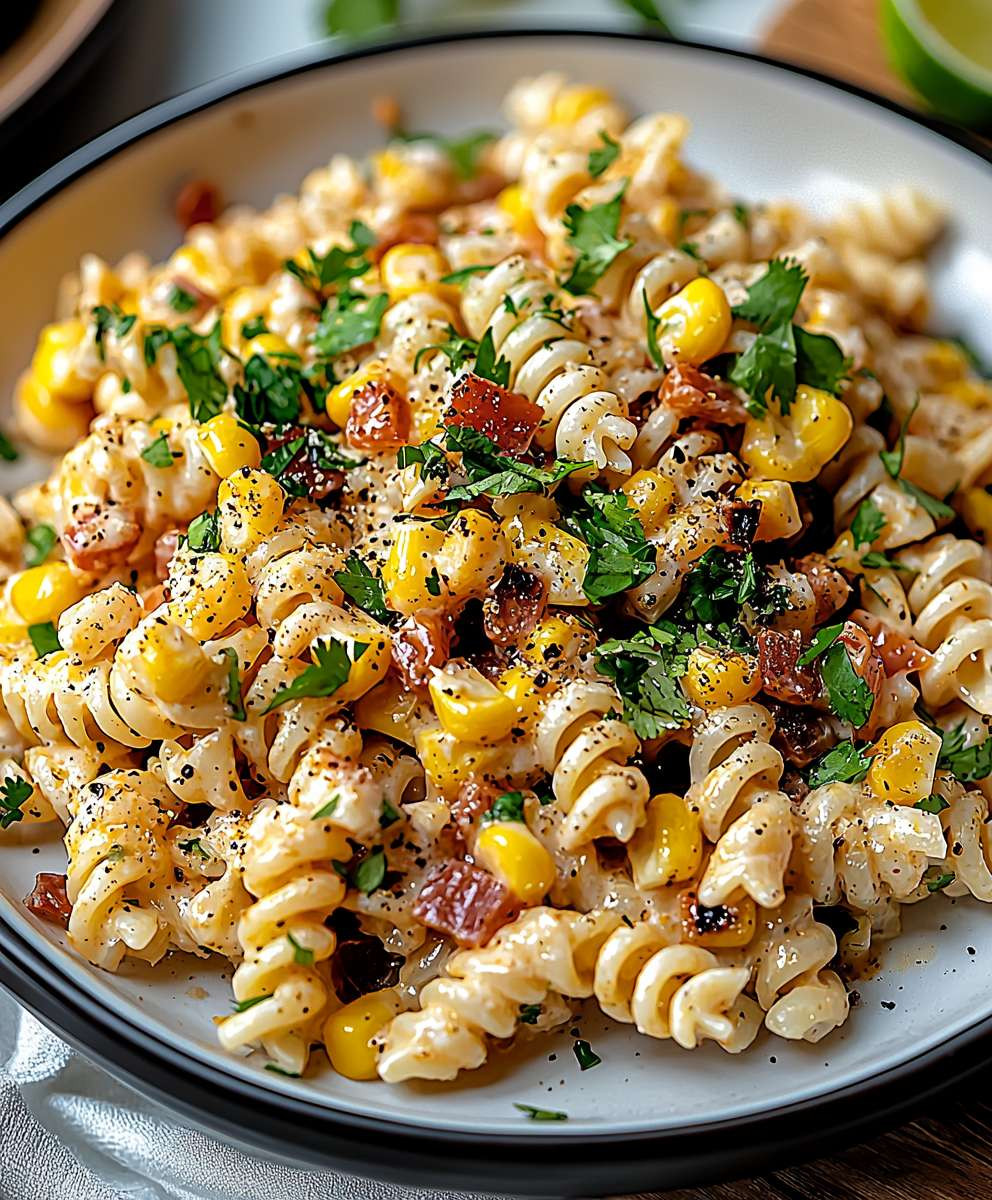 Mexican Street Corn Pasta Salad