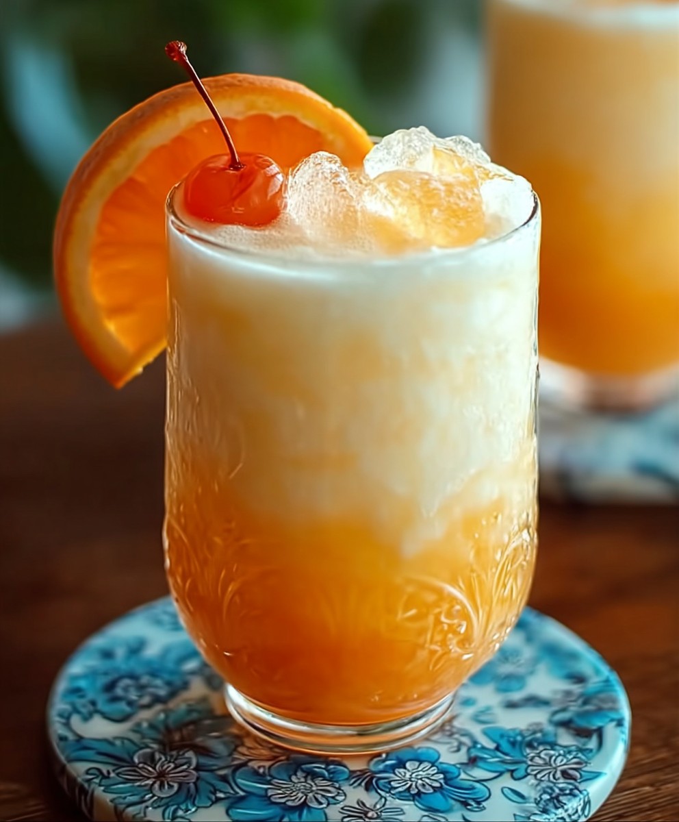 Amaretto Island Punch Cocktail