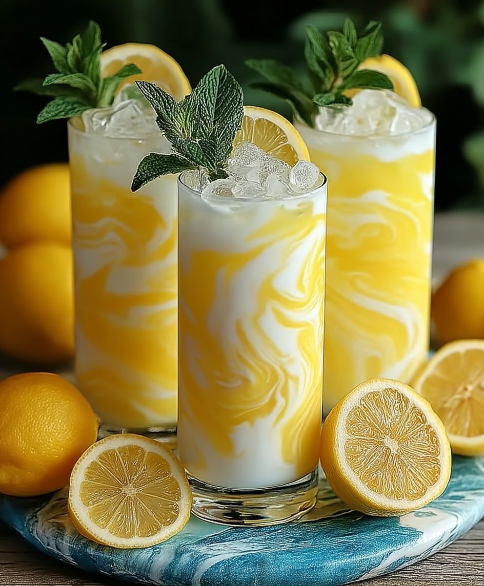 Condensed Milk Lemonade