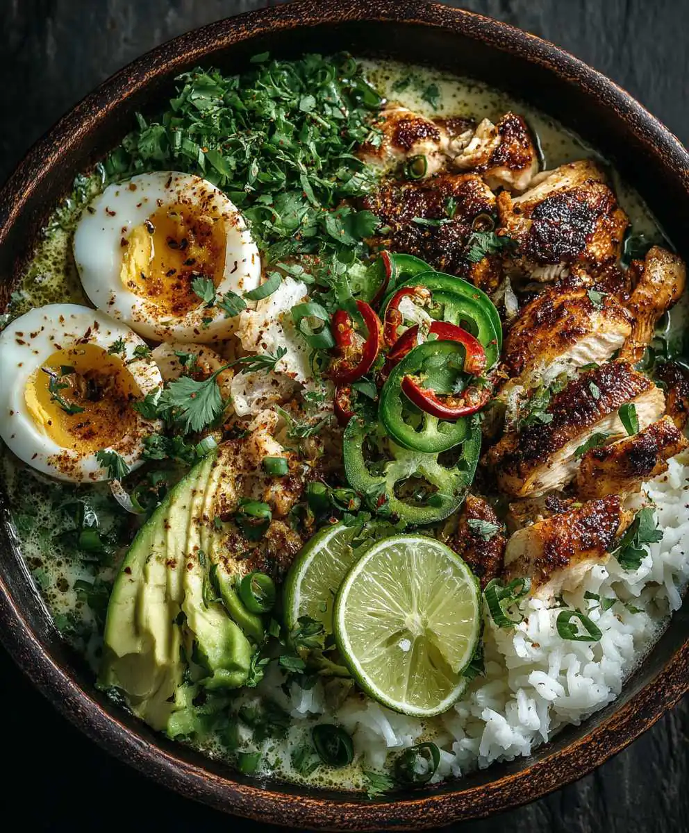 Coconut Chicken Rice Bowl