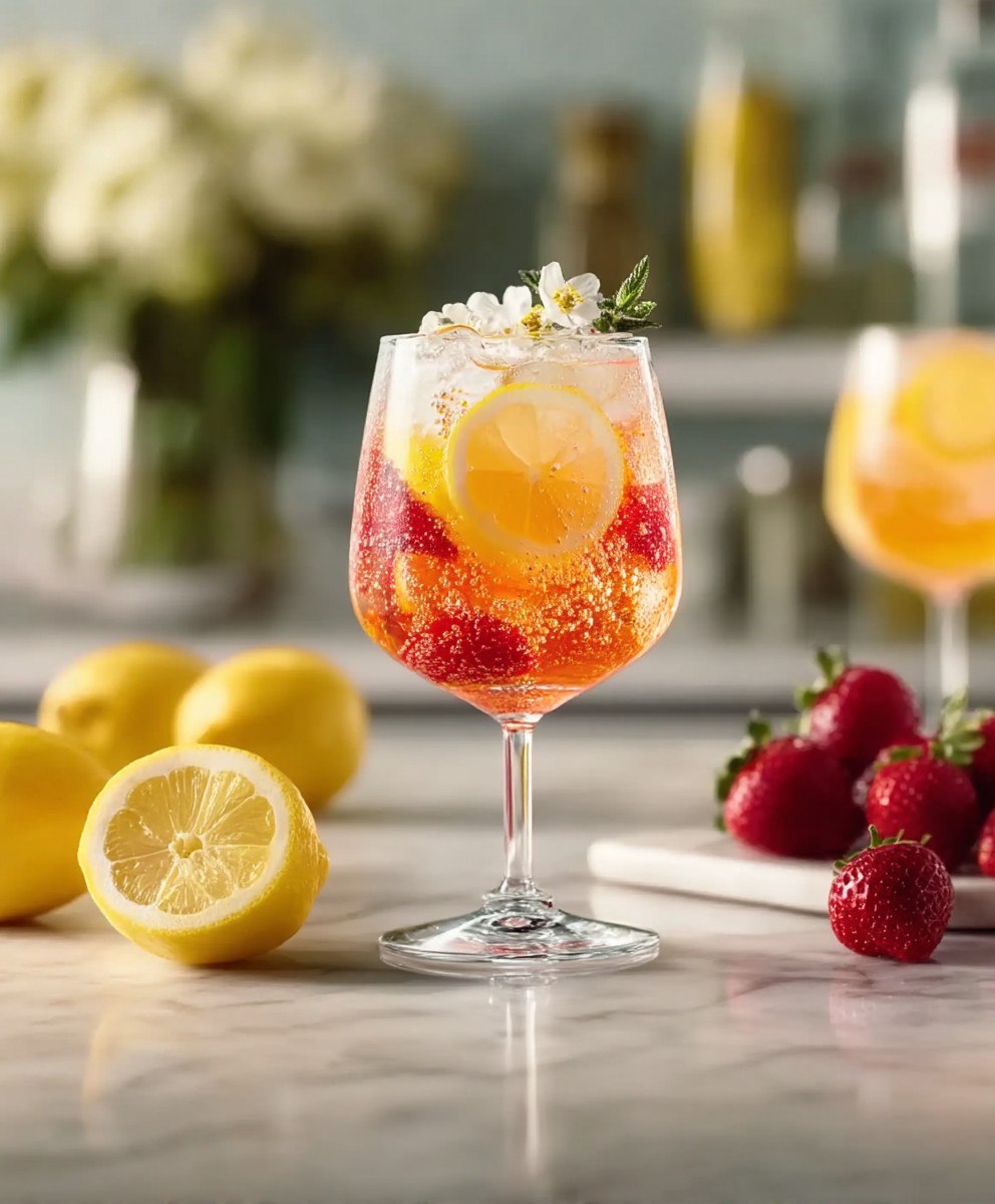 Honey Lemon Spring Drink