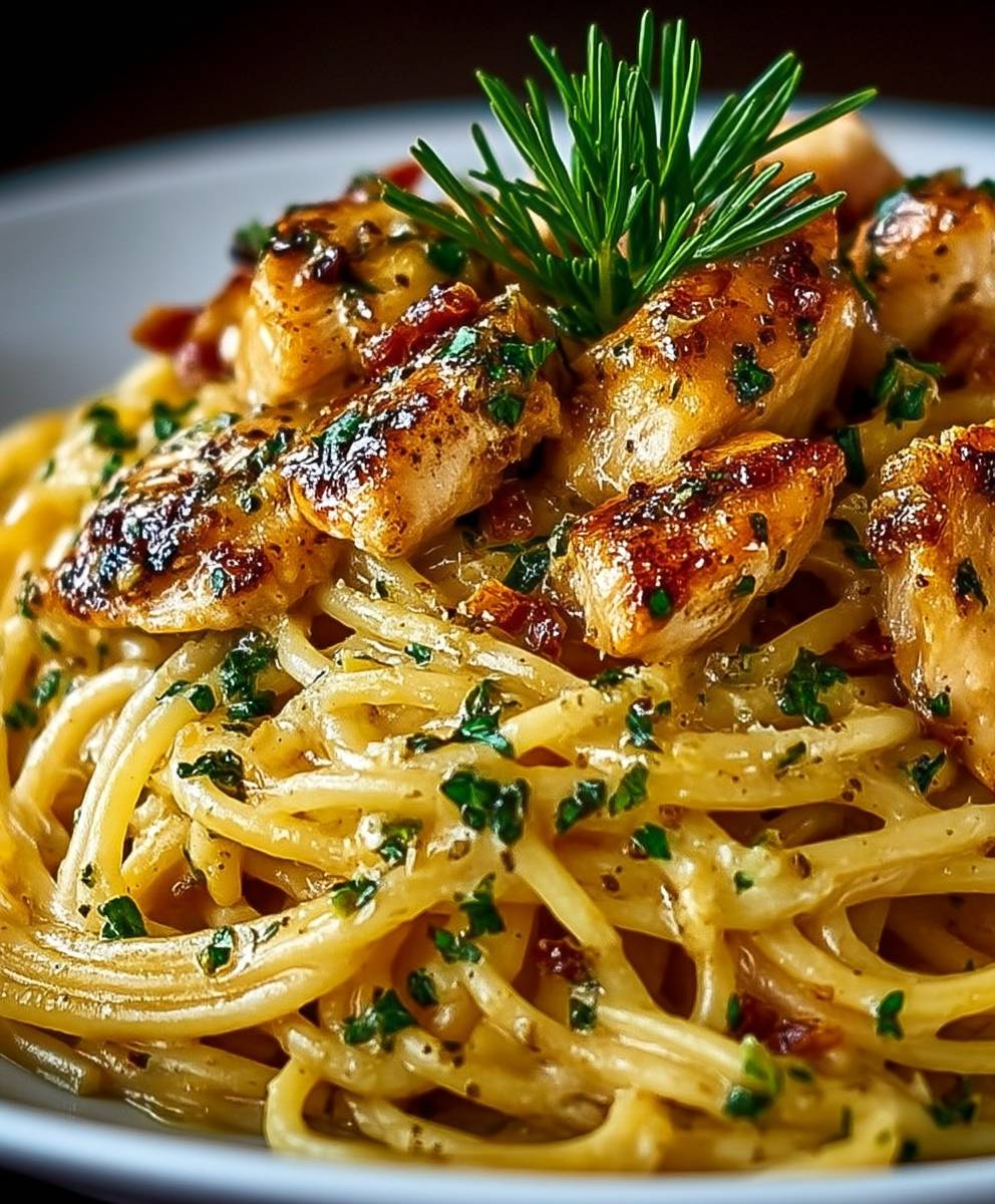 Monterey Chicken Spaghetti