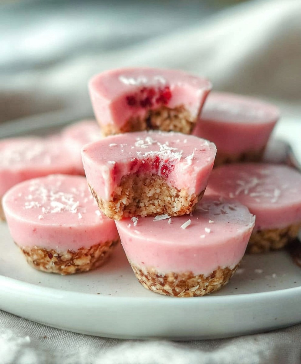 Skinny Frozen Strawberry Bites