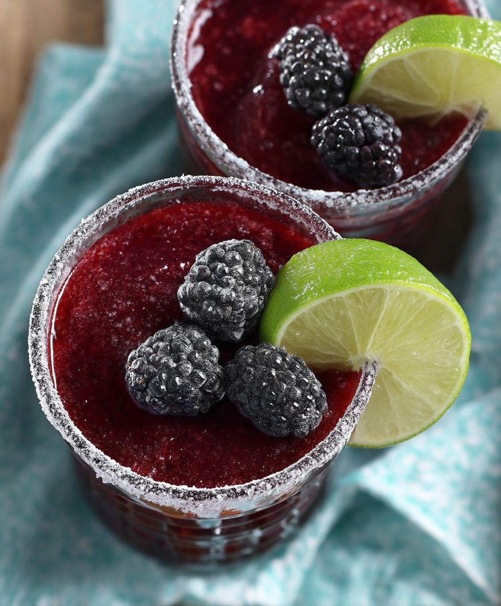 Blackberry Frozen Margarita