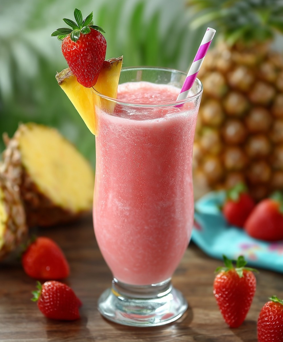 Strawberry Pina Colada