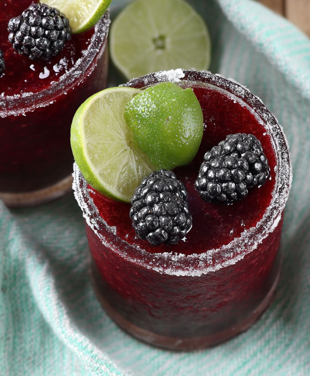 Blackberry Frozen Margarita