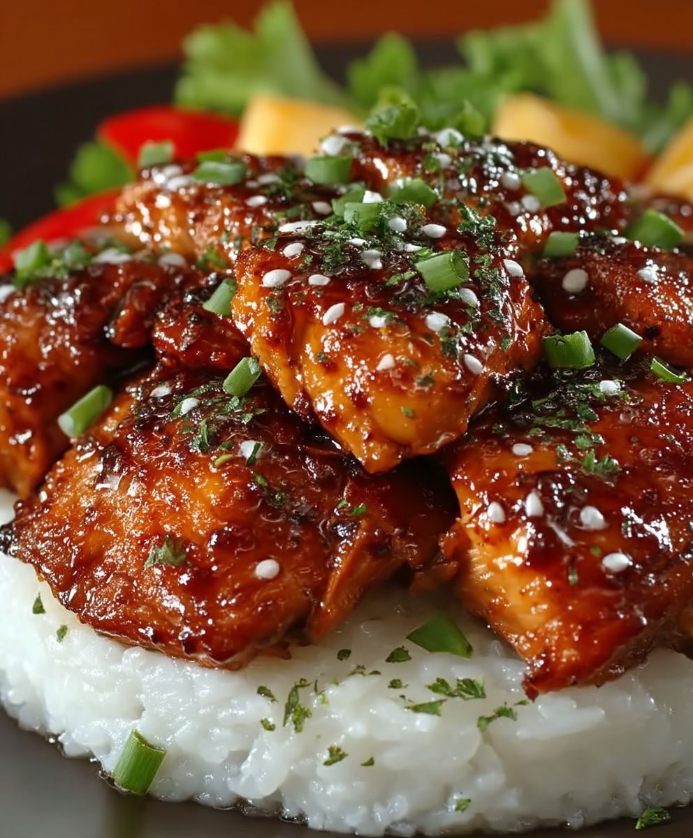 Sweet Hawaiian Crockpot Chicken