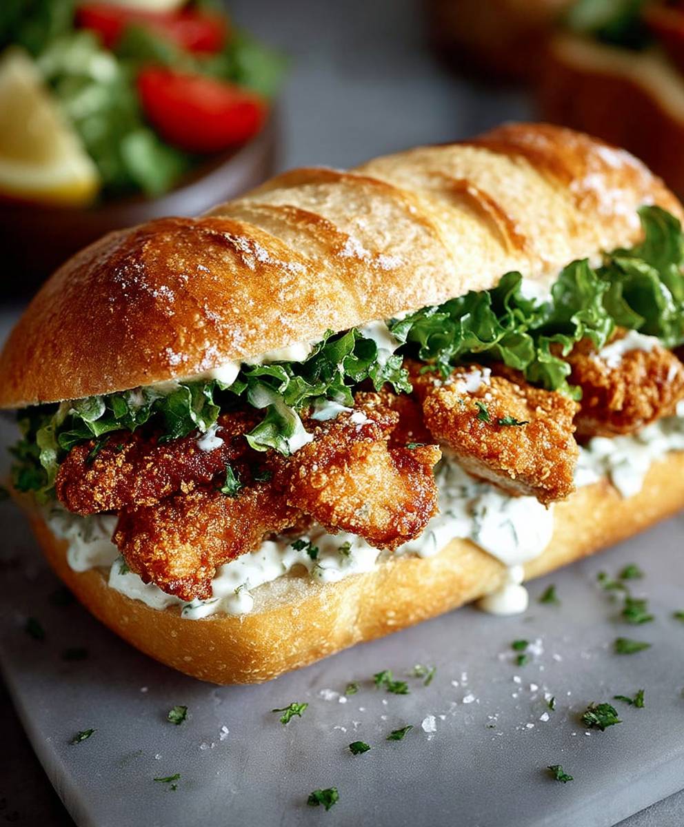 Chicken Caesar Sandwich