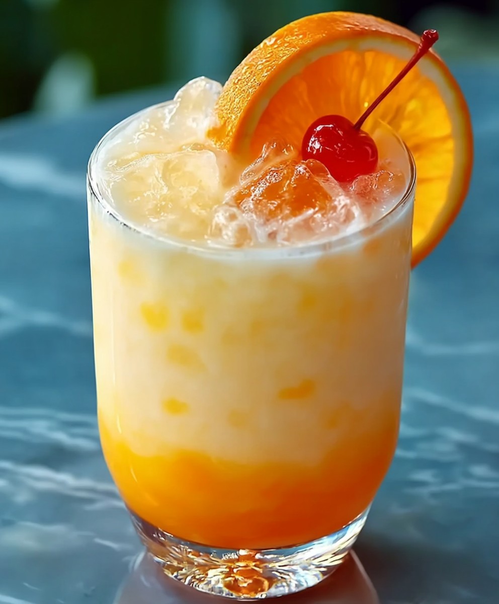 Amaretto Island Punch Cocktail