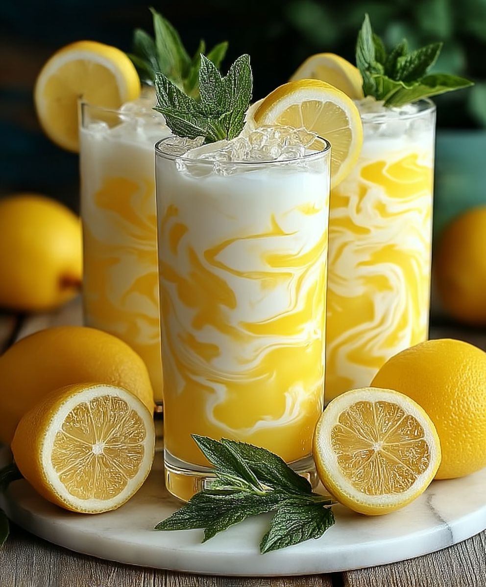 Condensed Milk Lemonade
