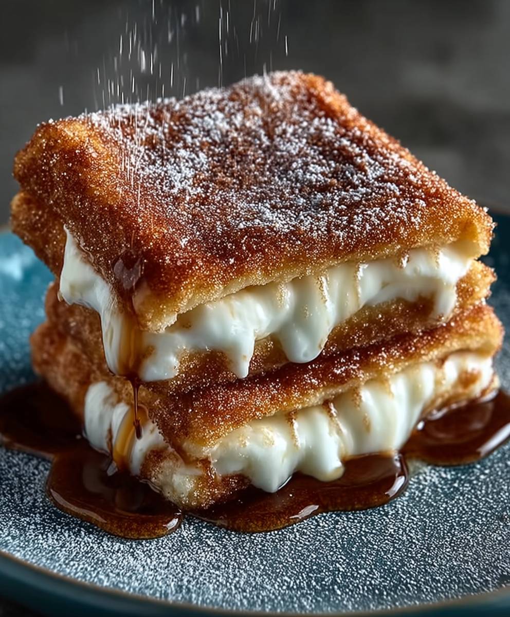 Churro Stuffed French Toast