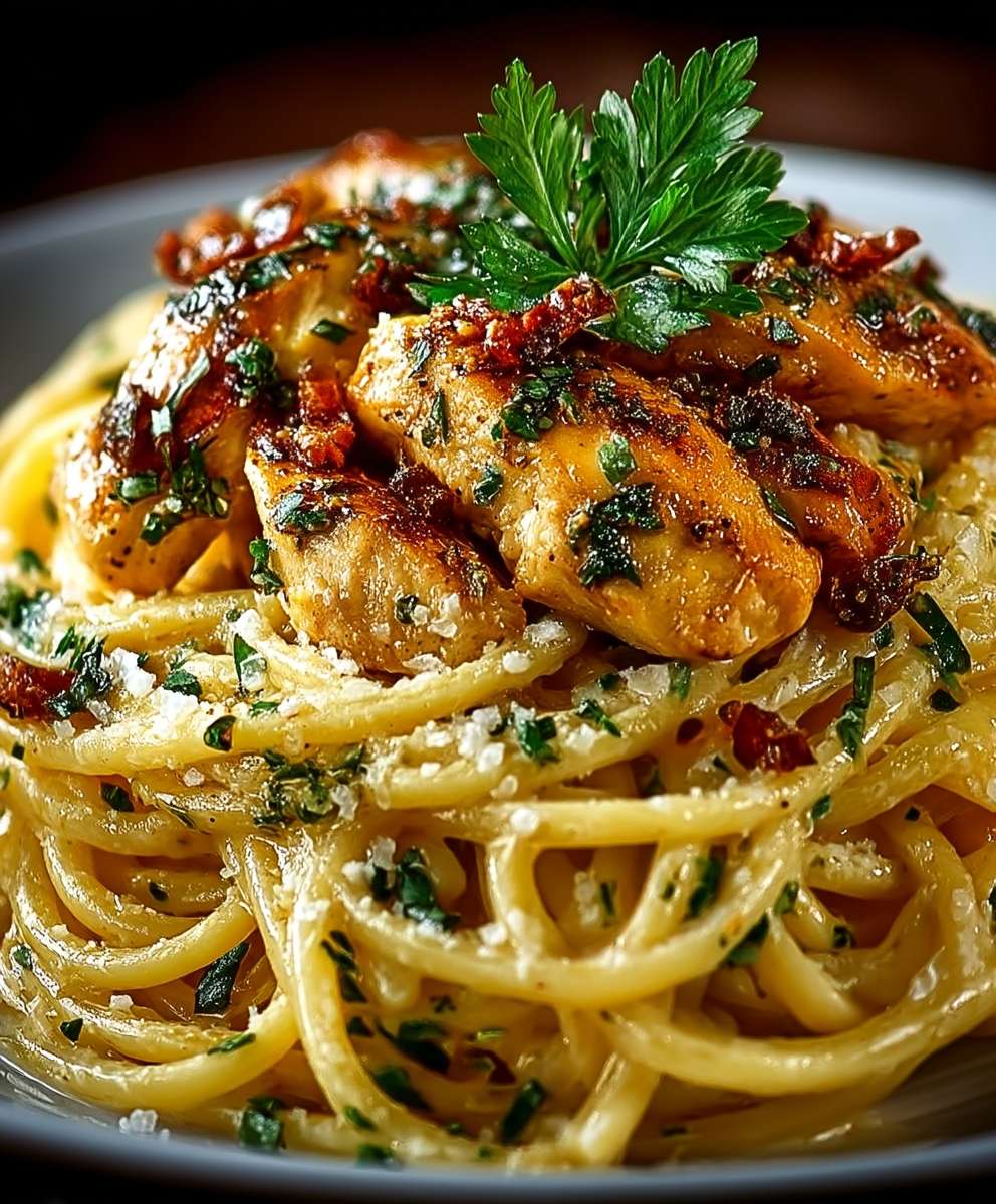 Monterey Chicken Spaghetti