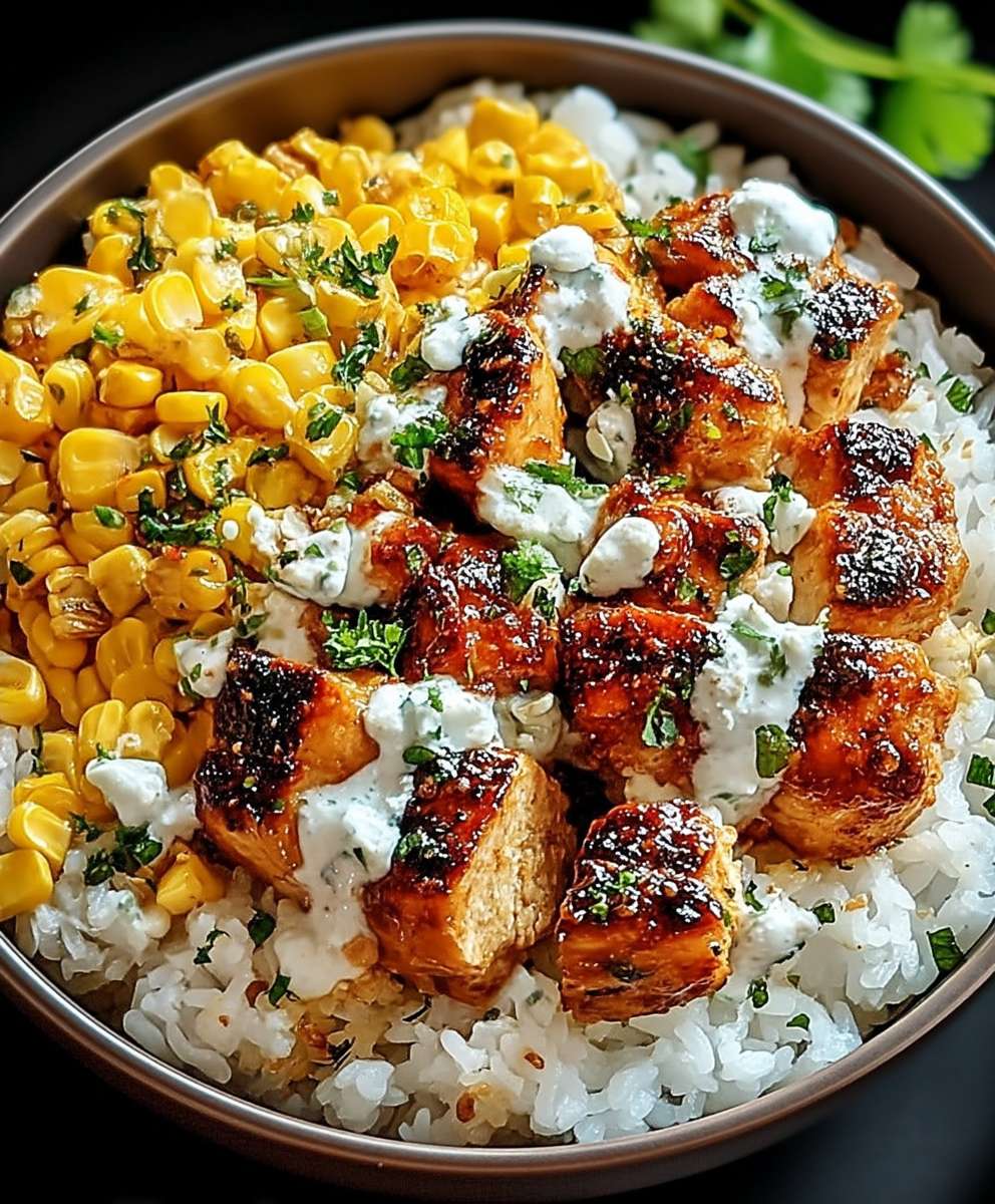 Street Corn Chicken Bowl