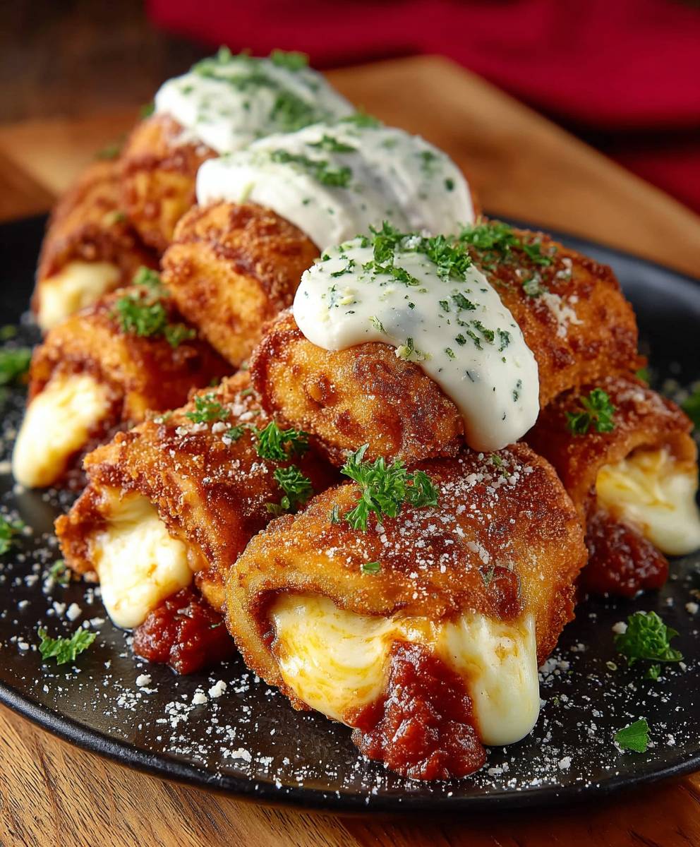 Air Fryer Lasagna Fritta