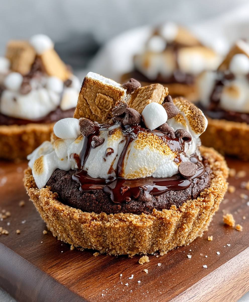 Mini Smores Pies