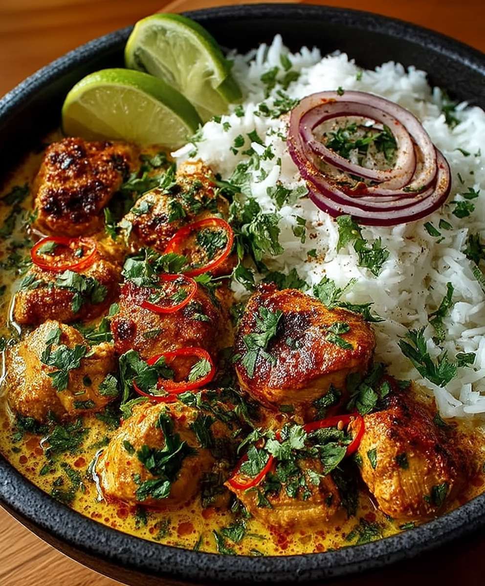 Spicy Brazilian Coconut Chicken