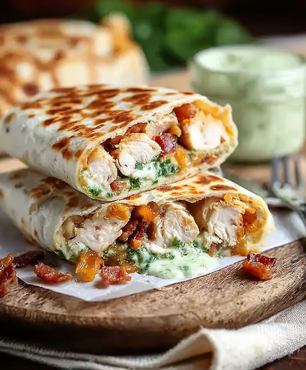 Chicken Bacon Ranch Wrap