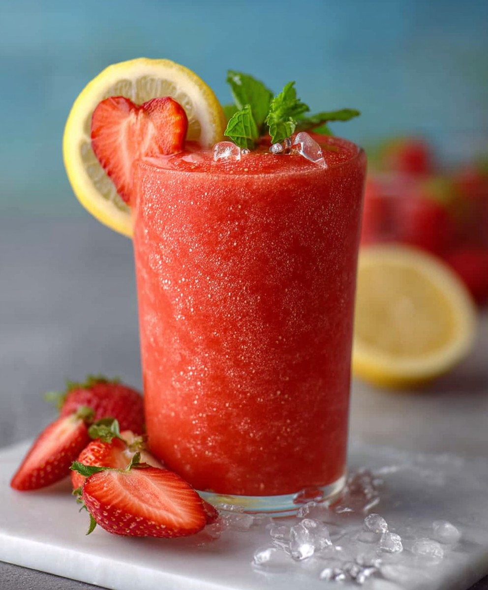 Strawberry lemonade