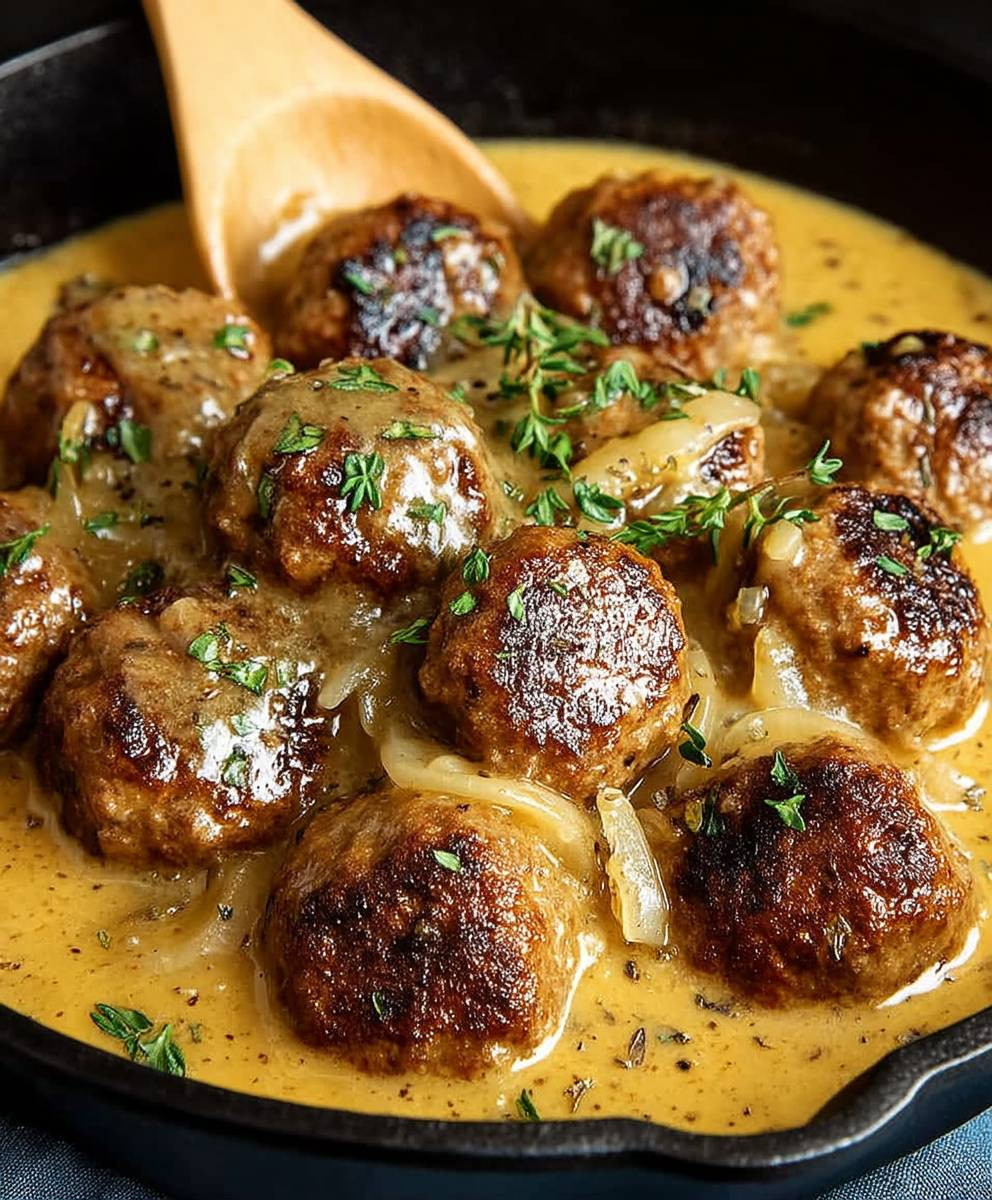 Meatballs and Gravy
