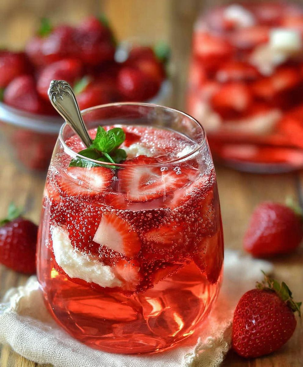 Strawberry Shortcake Sangria