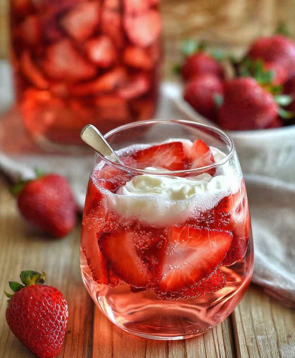 Strawberry Shortcake Sangria