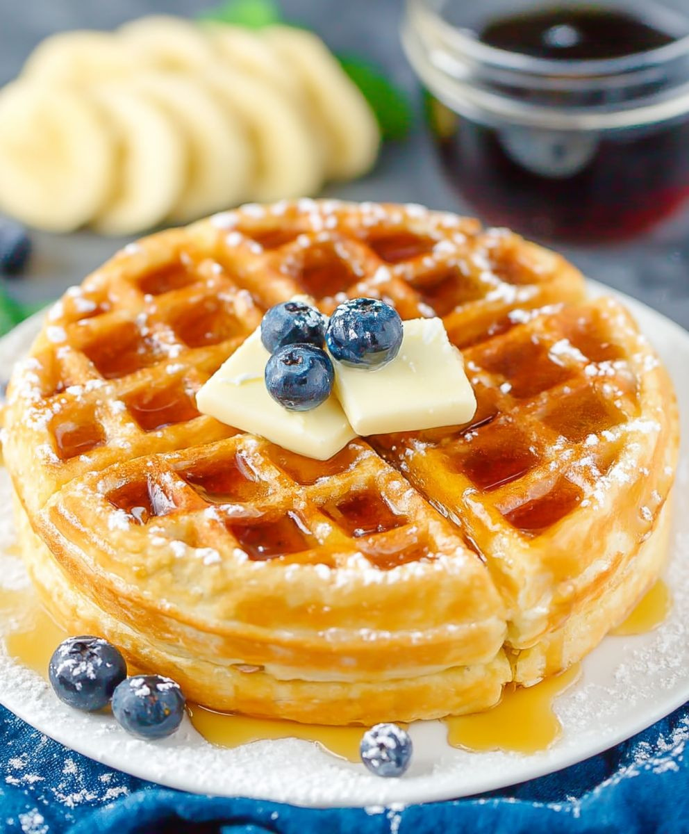 Fluffy Belgian Waffles