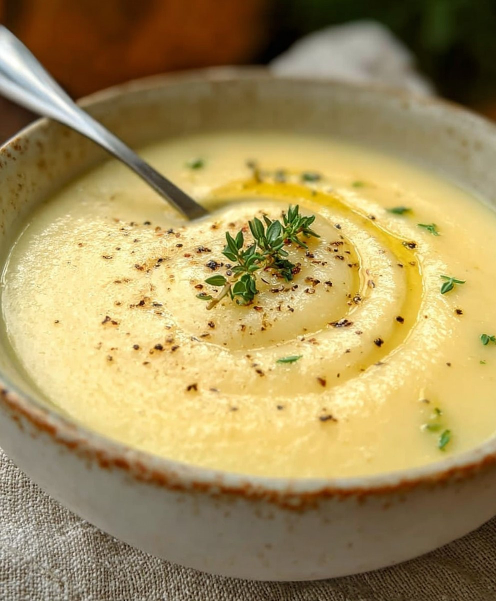 Potato leek soup