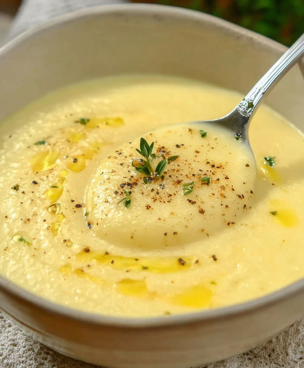 Potato leek soup