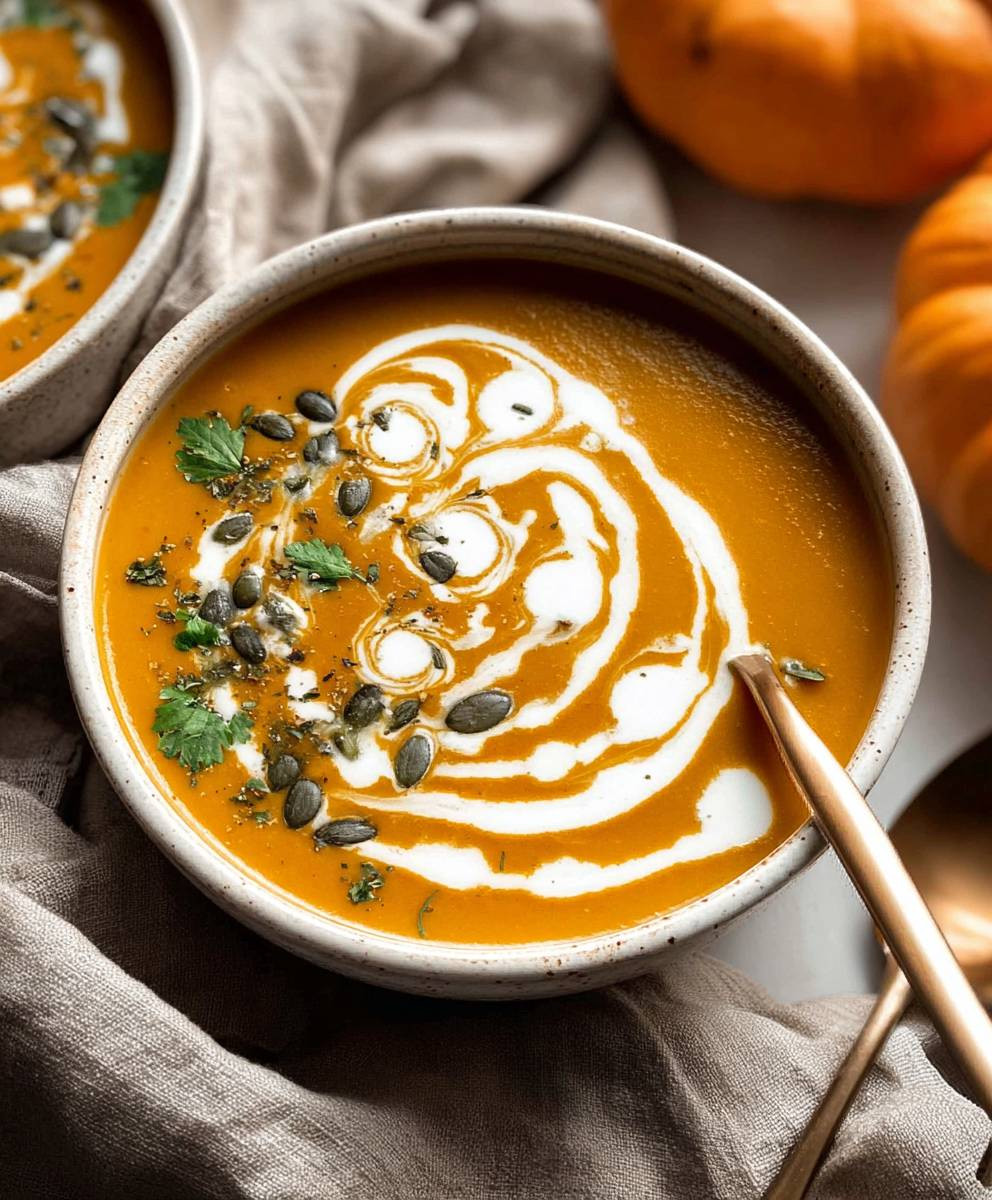 Coconut Curry Pumpkin Soup