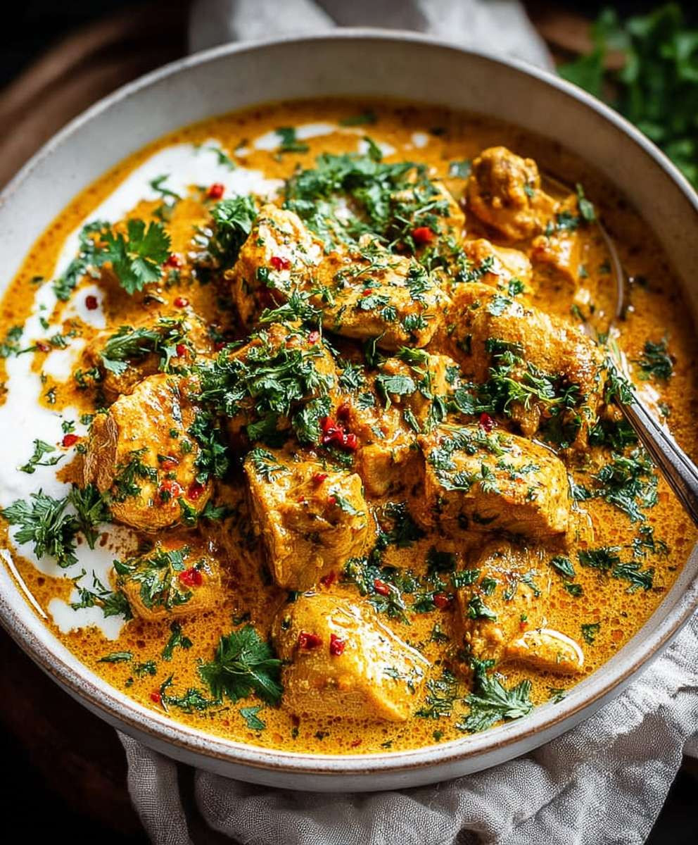 Slow Cooker Chicken Korma
