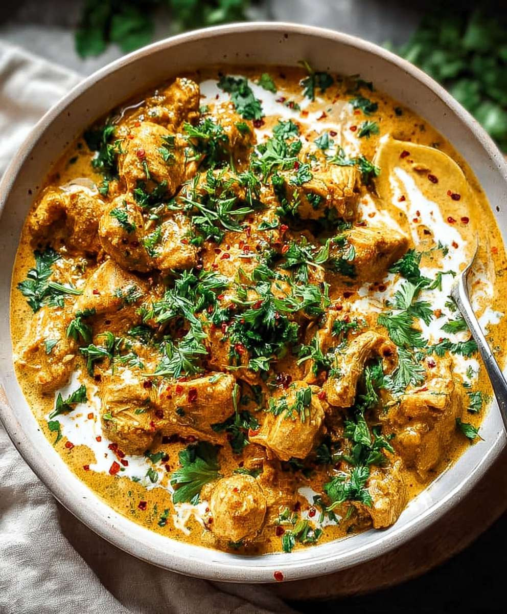 Slow Cooker Chicken Korma