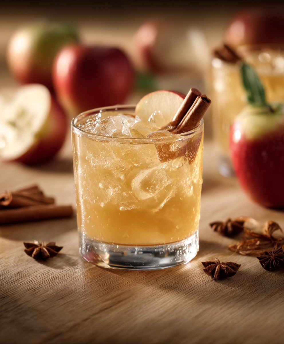 Apple Cider Vodka Cocktail